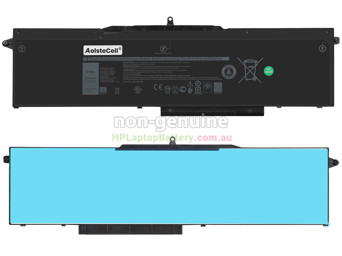 Battery for Dell 3PCVM laptop