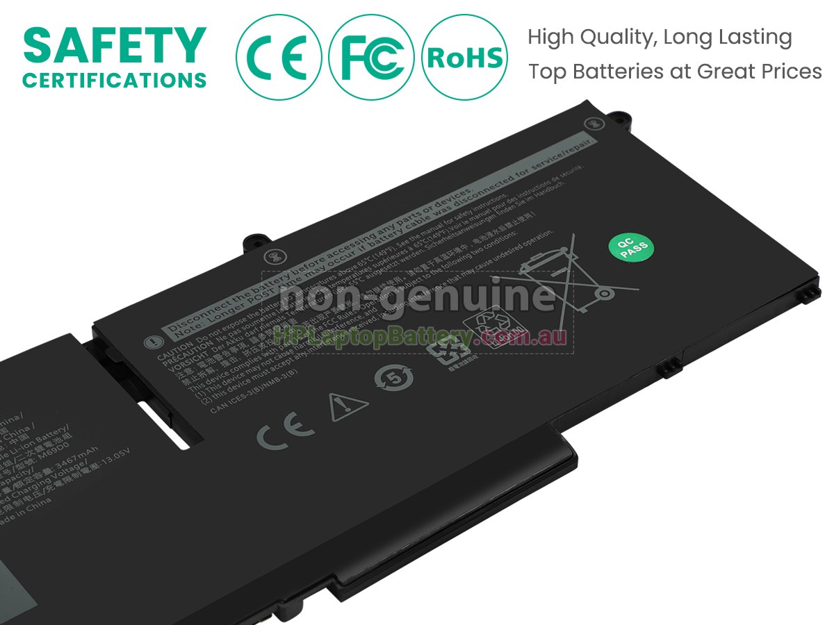Battery for Dell Latitude 7430 2-IN-1 laptop