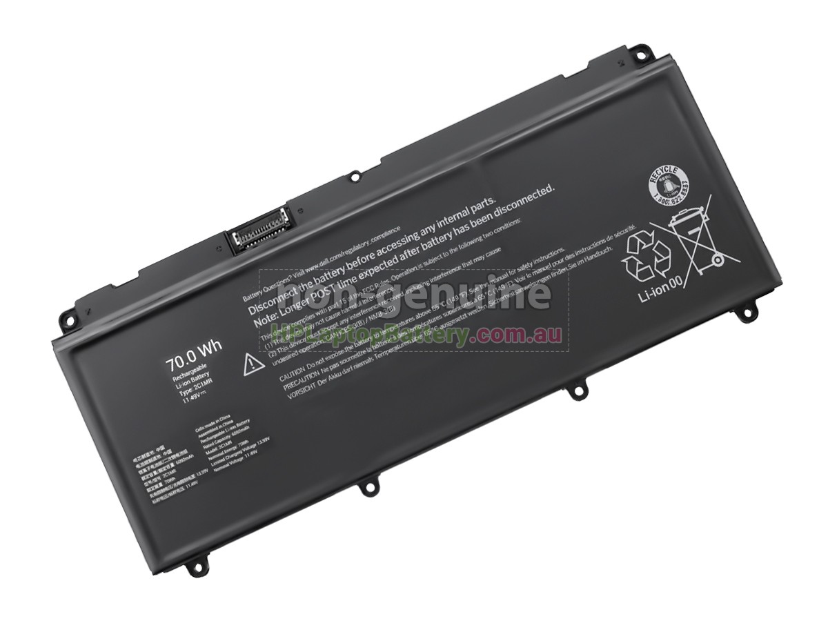 Battery for Dell 0P0DJ5 laptop