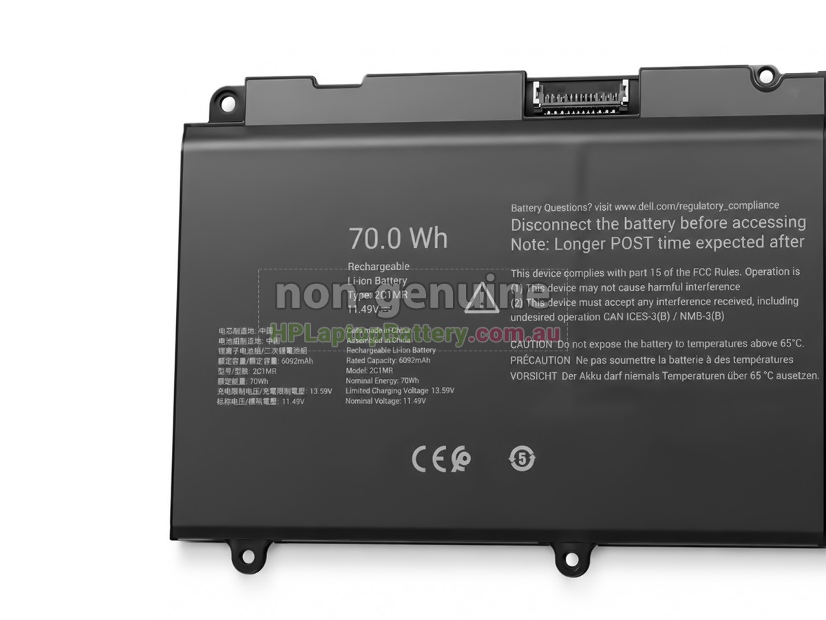 Battery for Dell 0P0DJ5 laptop