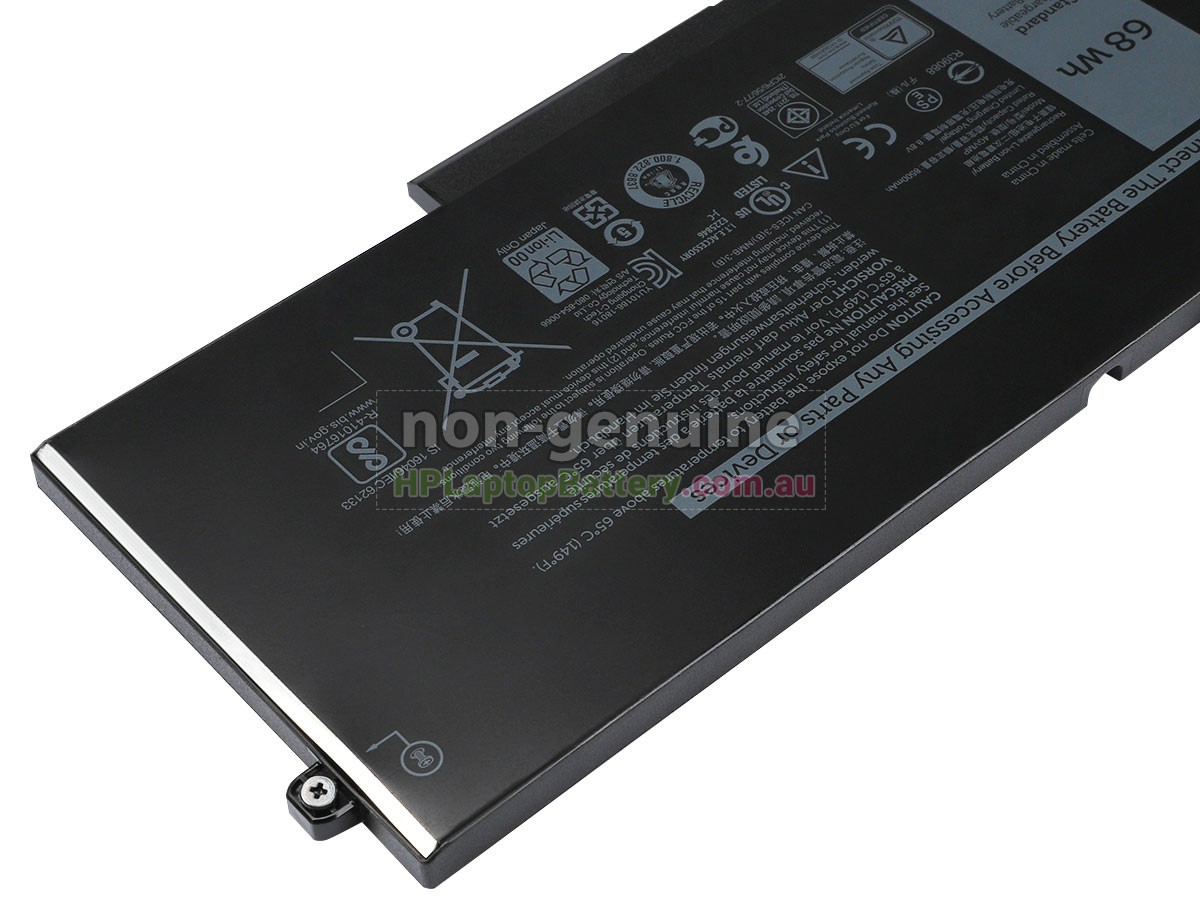 Battery for Dell 4GVMP laptop