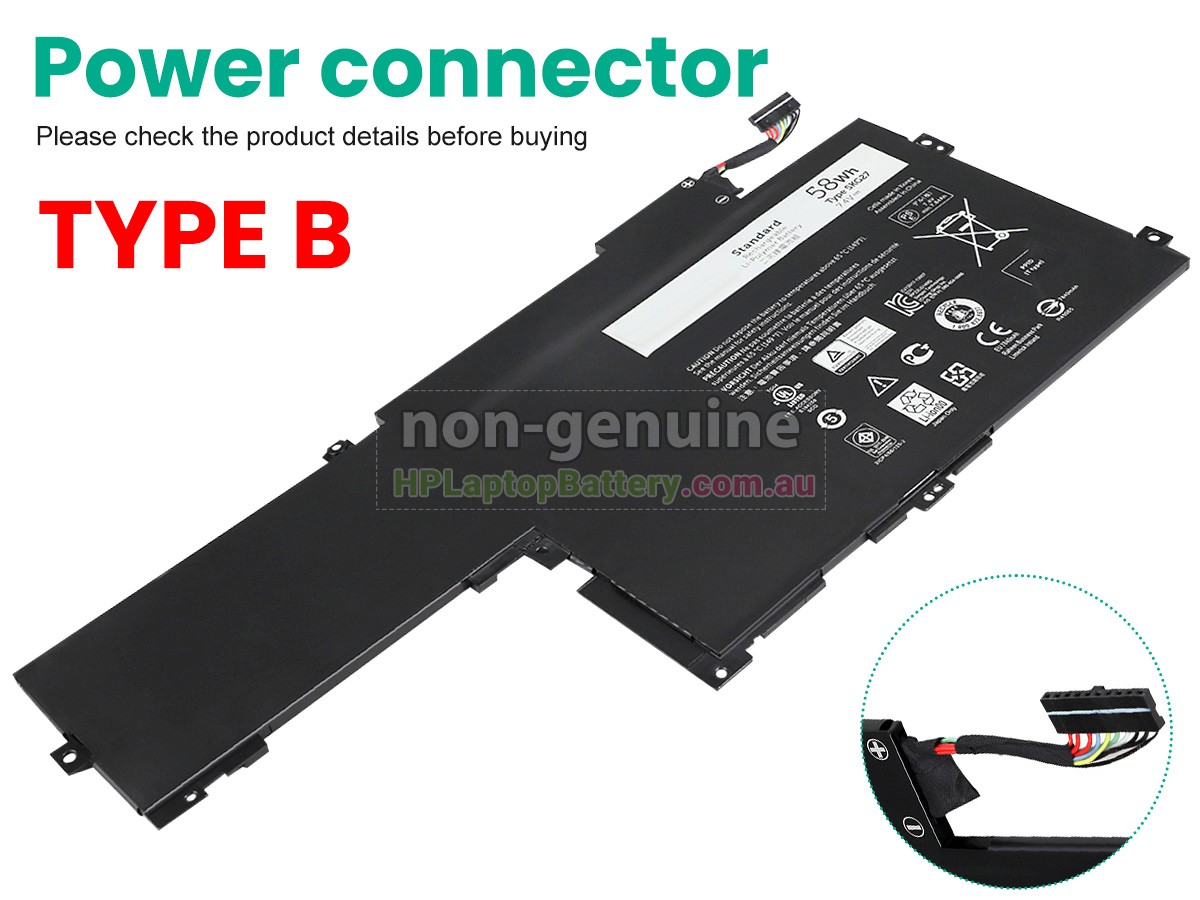 Battery for Dell Inspiron 14 7000 laptop