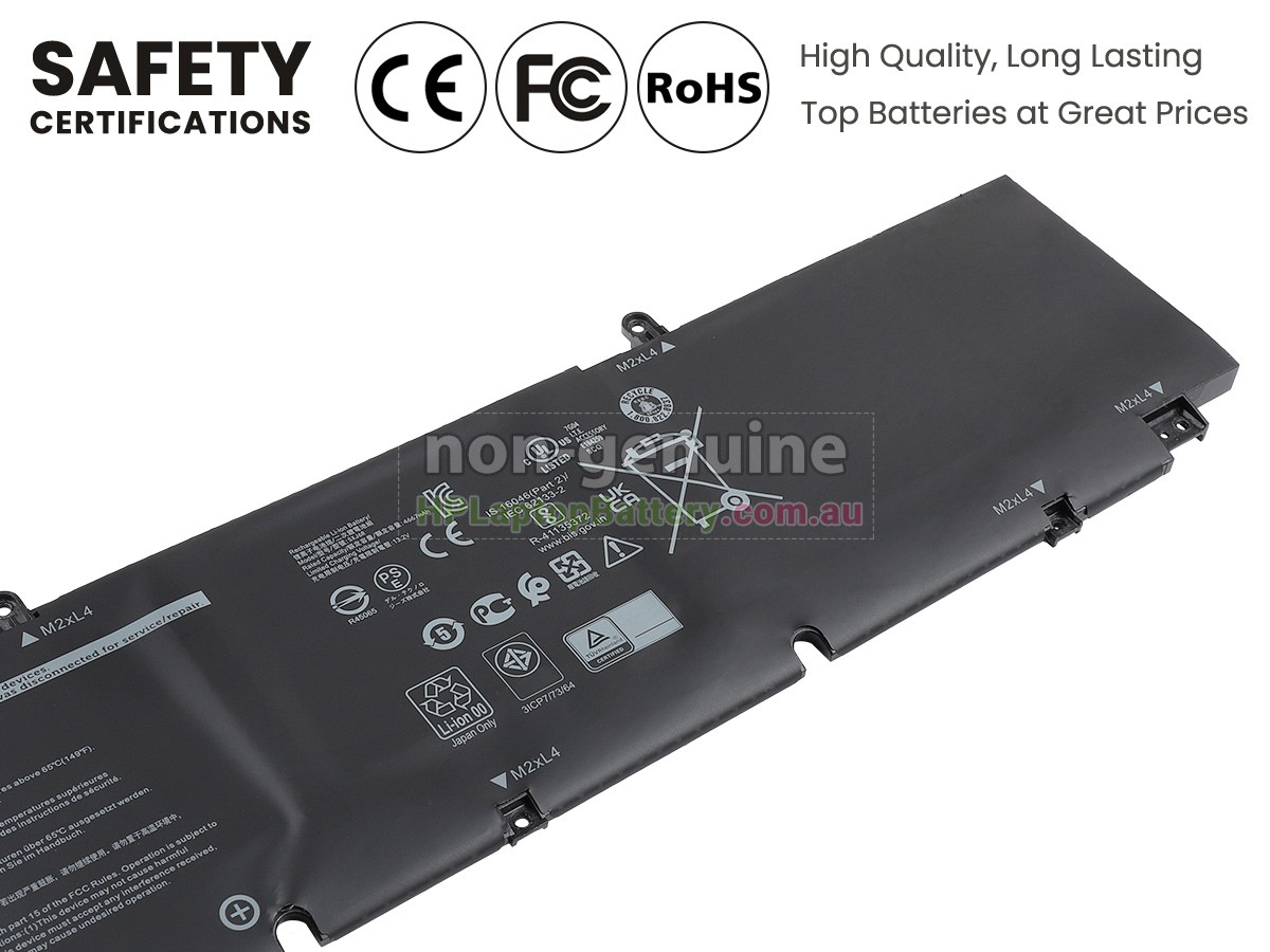 Battery for Dell 5XJ6R laptop