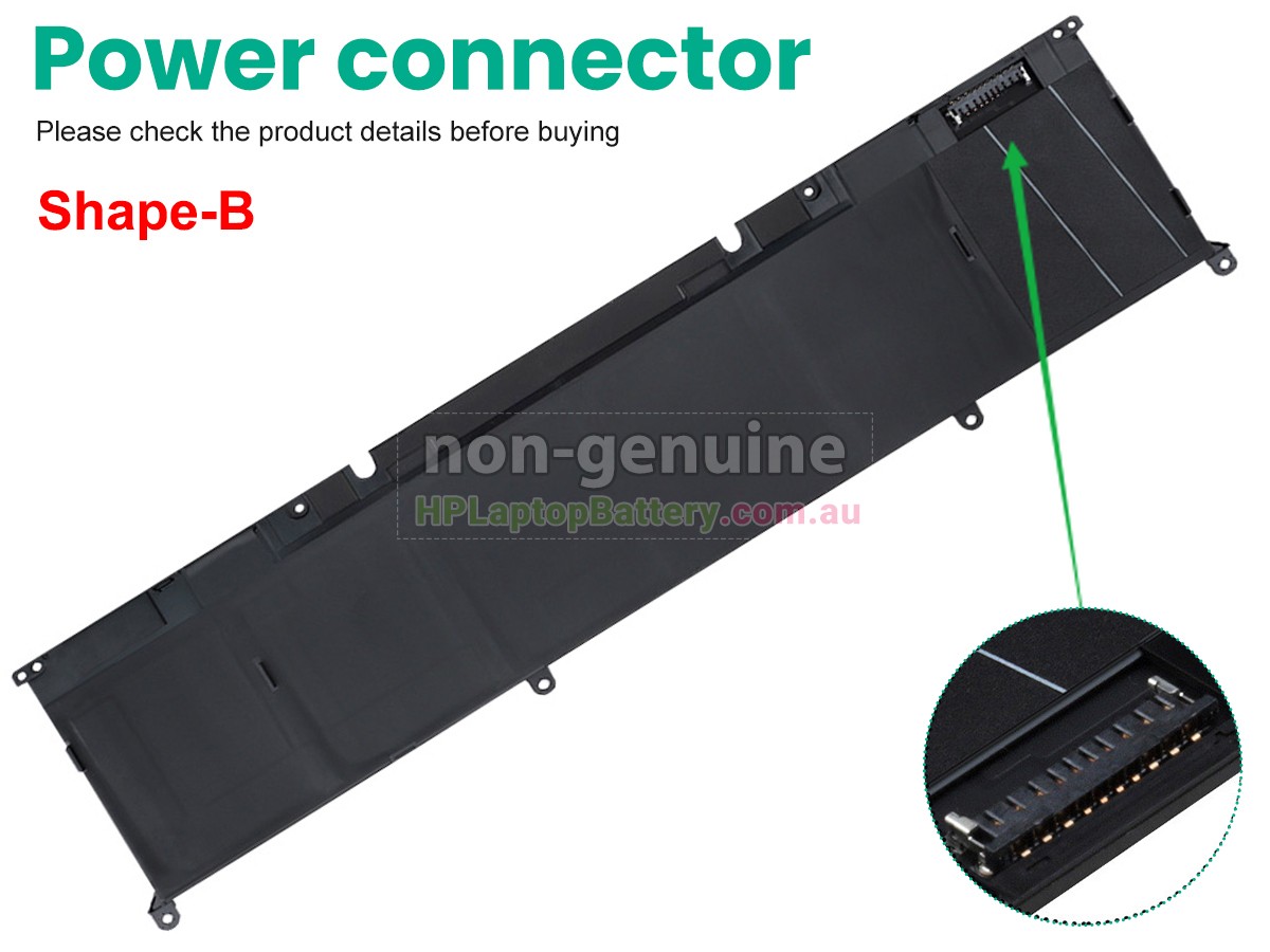 Battery for Dell P106F laptop