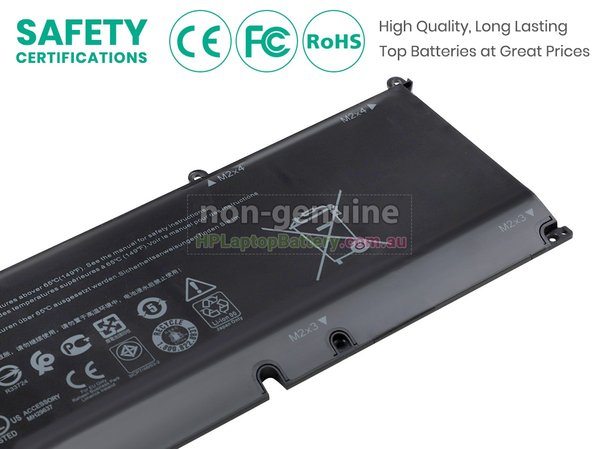 Battery for Dell P106F laptop