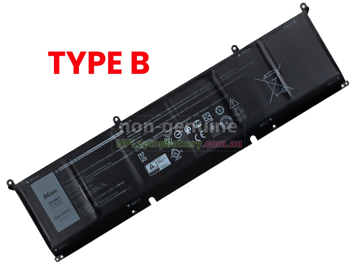 Battery for Dell Inspiron 16 7630 2-IN-1 laptop