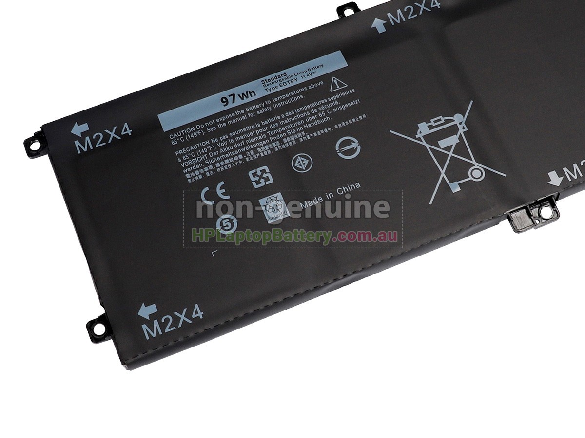 Battery for Dell 6GTPY laptop