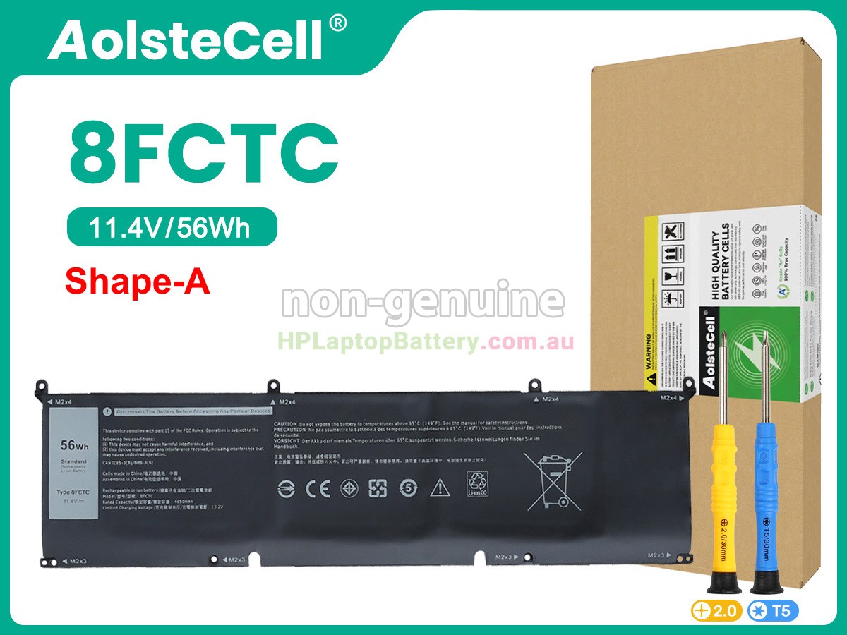 Battery for Dell P106F laptop