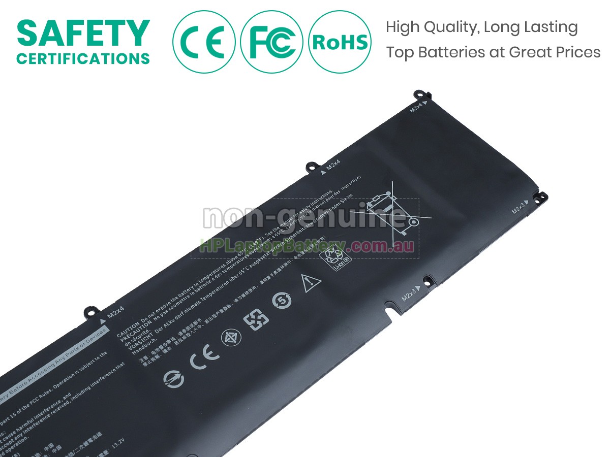 Battery for Dell P106F laptop