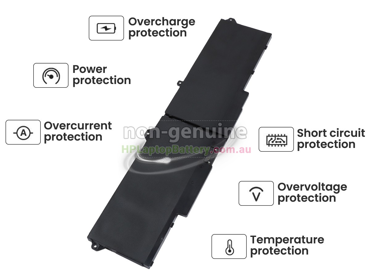 Battery for Dell 9JRV0 laptop