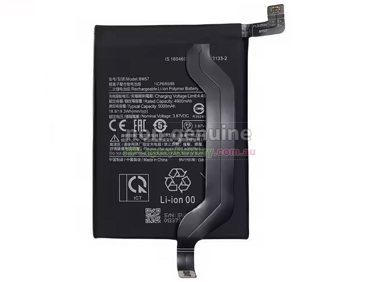 Battery for XiaoMi POCO X3 GT laptop