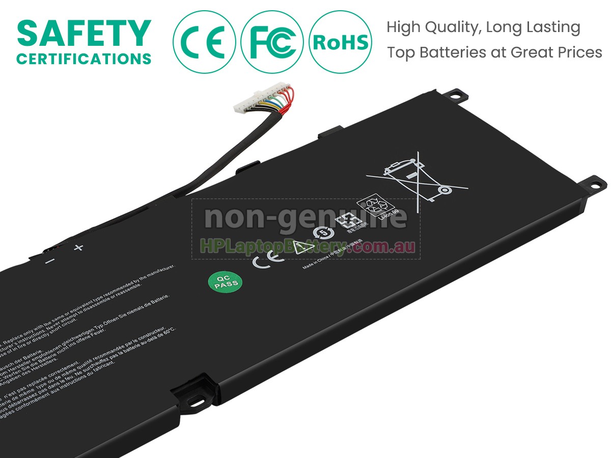 Battery for MSI STEALTH GS77 12UH-060BE laptop