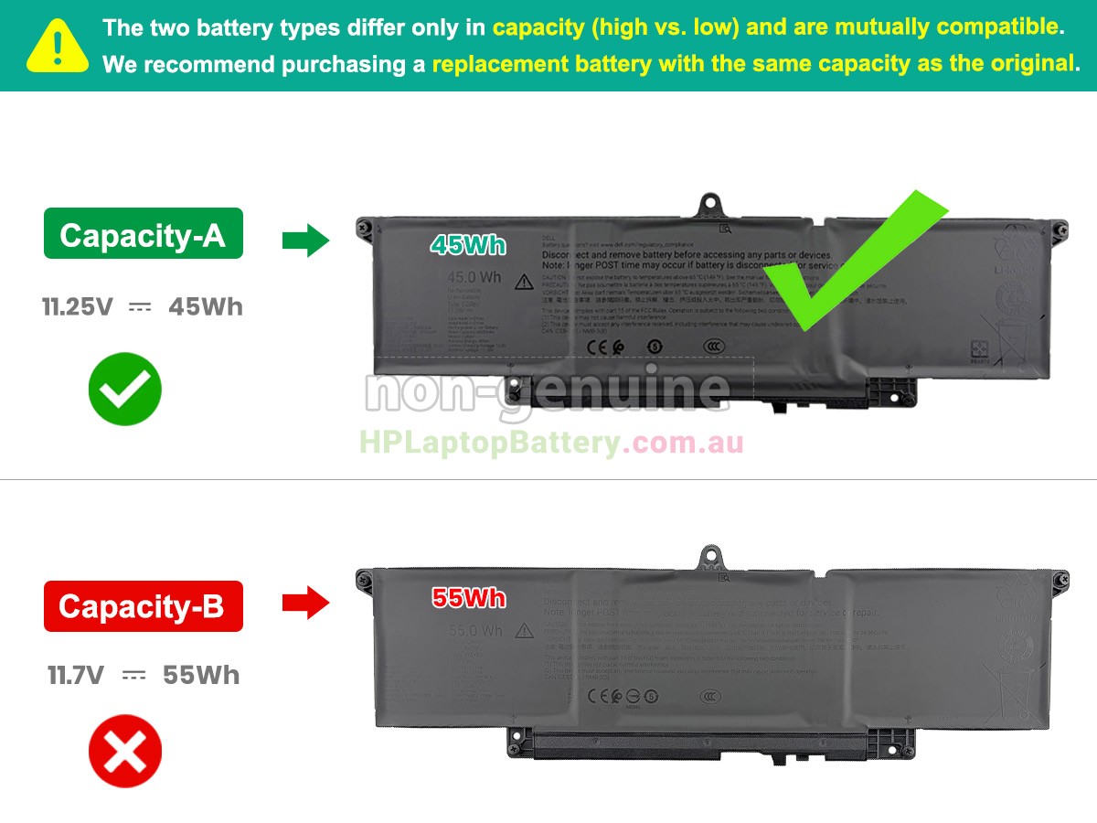 Battery for Dell 019K7 laptop