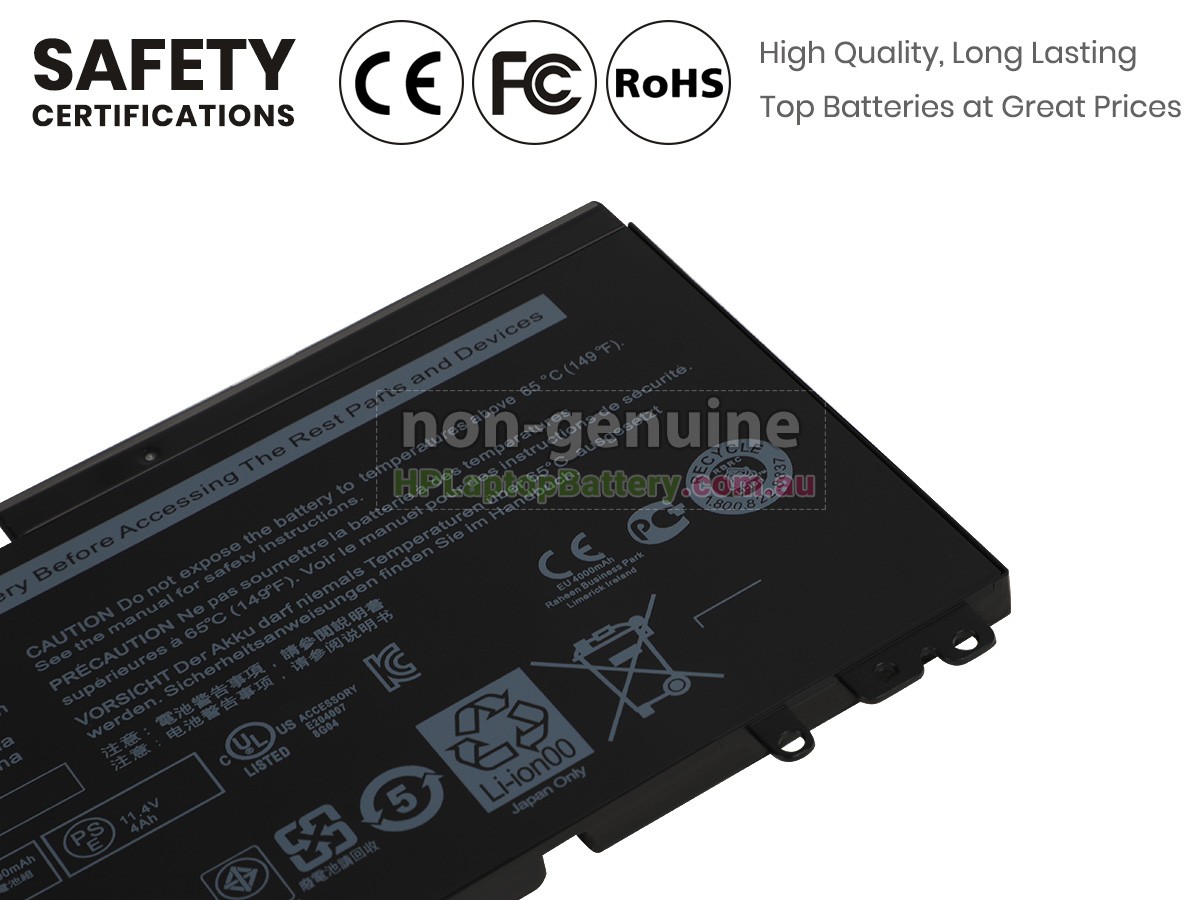 Battery for Dell NGGX5 laptop