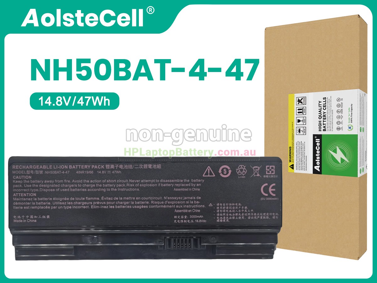 Battery for Gigabyte NH50BAT-4-47 laptop