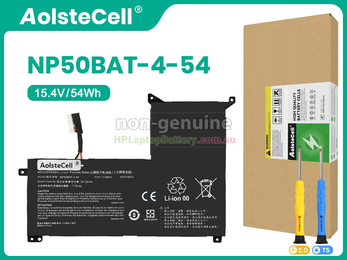 Battery for Gigabyte NP50BAT-4-54 laptop