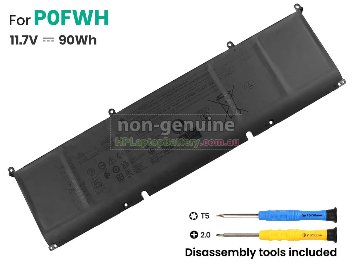 Battery for Dell Alienware M16 R2 laptop