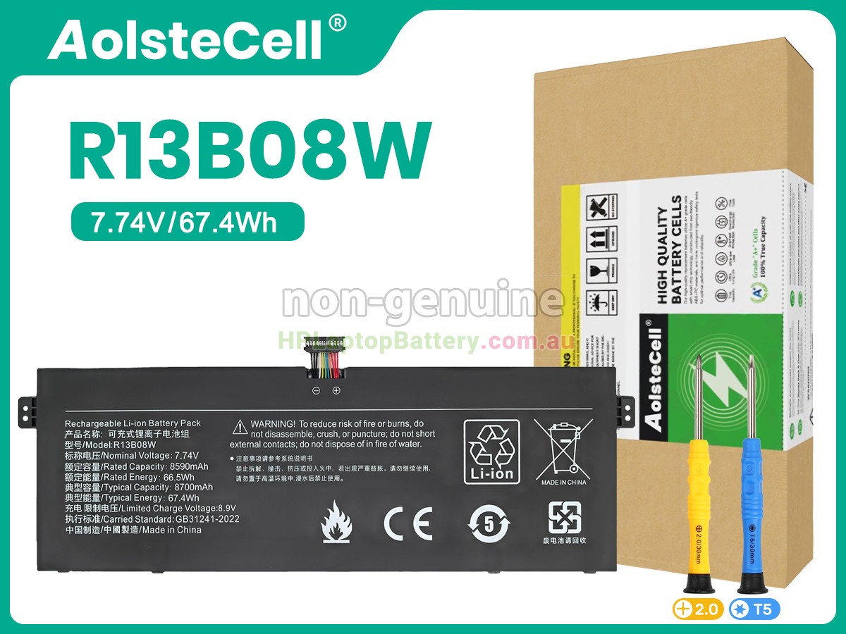 Battery for XiaoMi R13B08W laptop