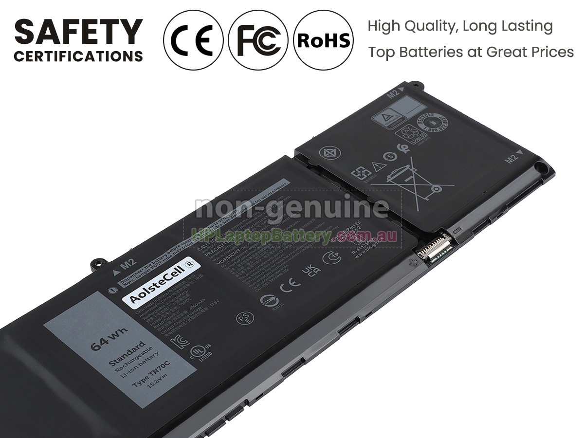 Battery for Dell Inspiron 16 7630 2-IN-1 laptop