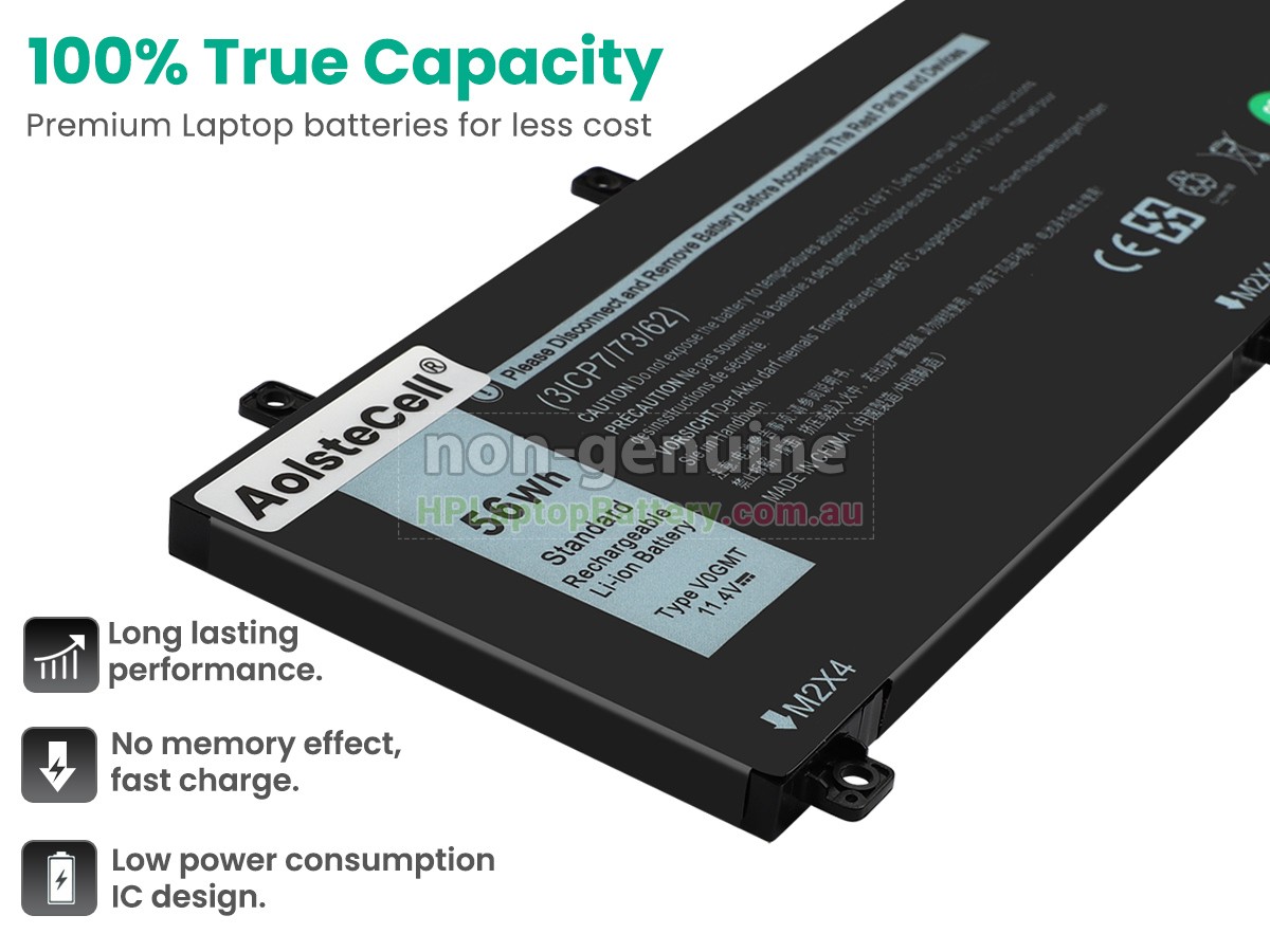 Battery for Dell V0GMT laptop