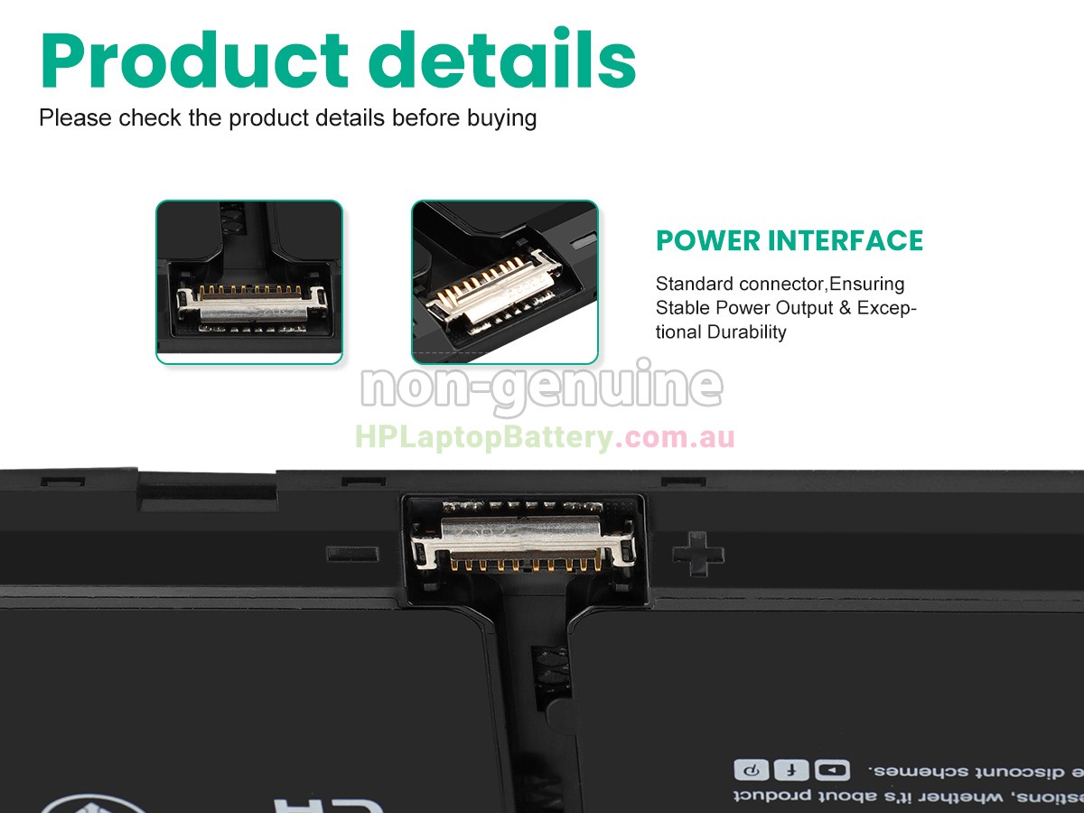 Battery for Dell P106F laptop