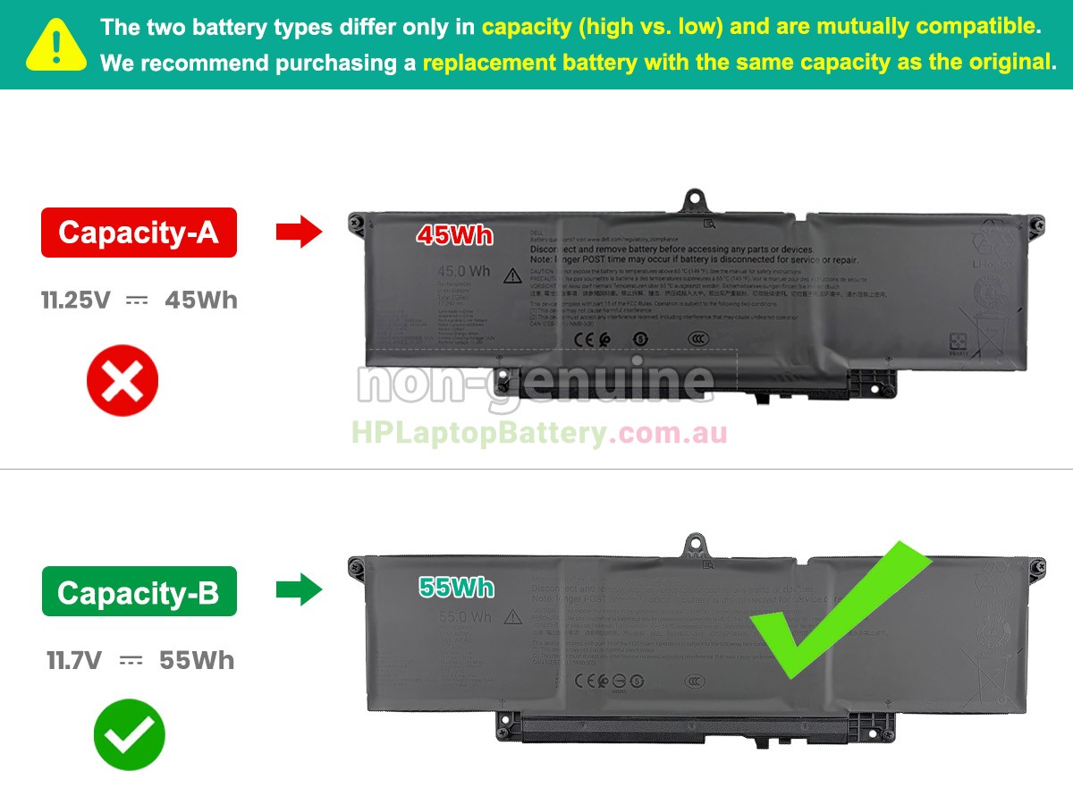 Battery for Dell 019K7 laptop