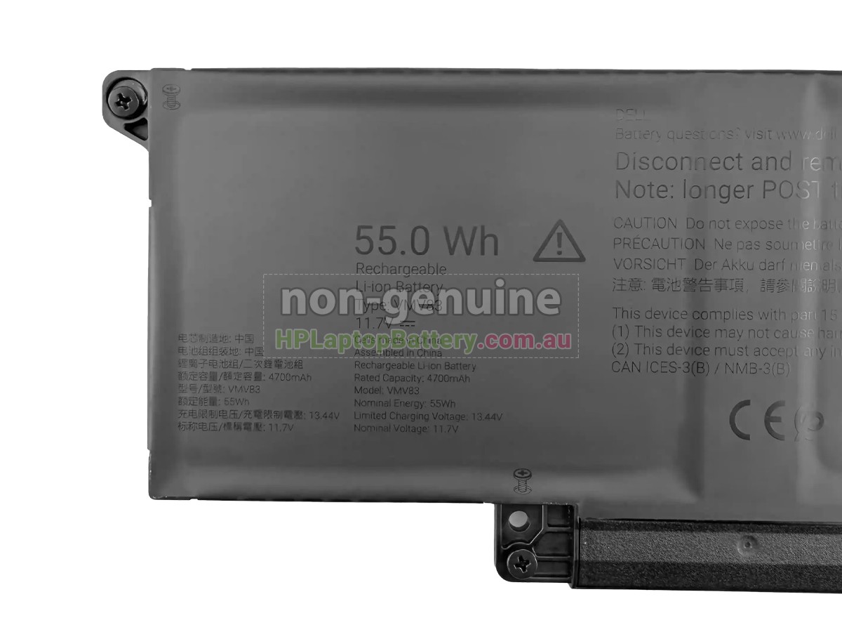 Battery for Dell 019K7 laptop