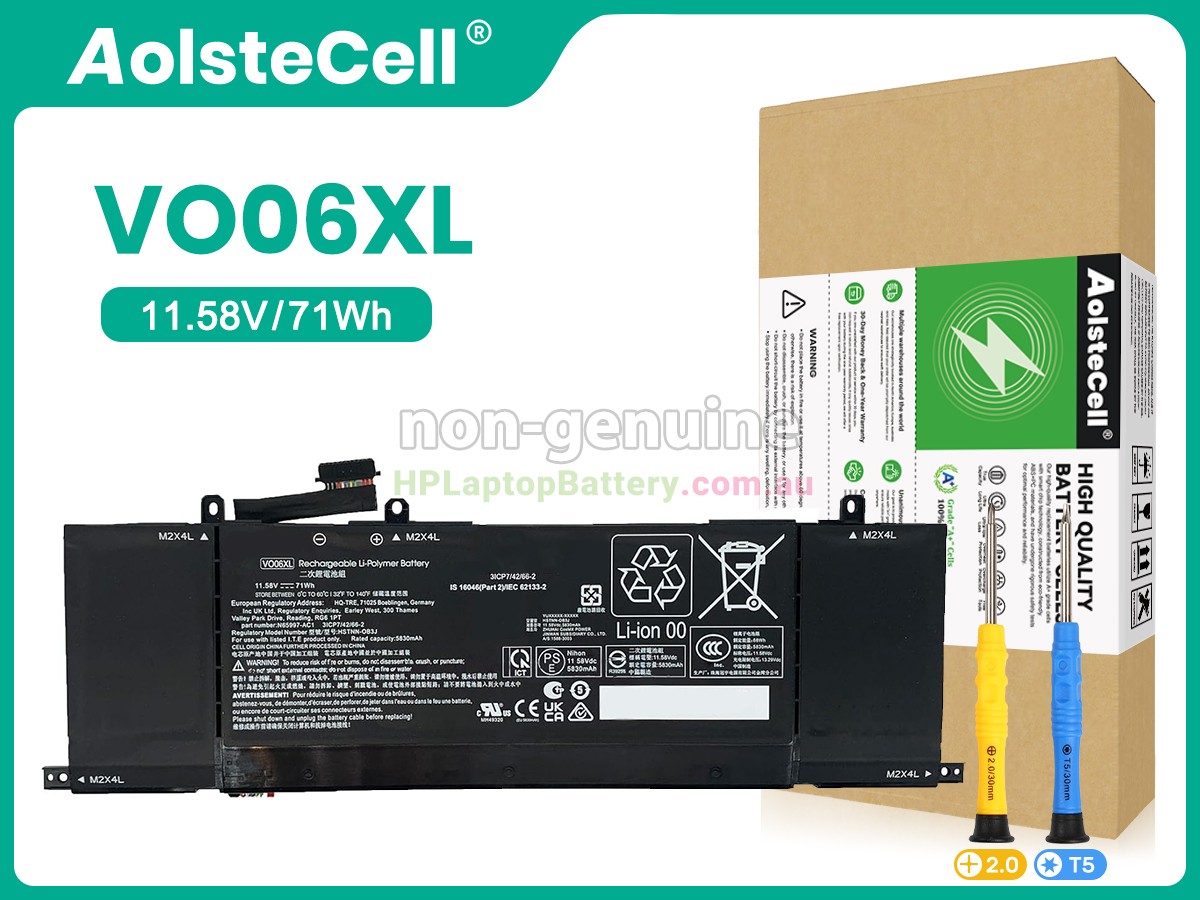 Battery for HP Omen TRANSCEND 14-FB1011NIA laptop