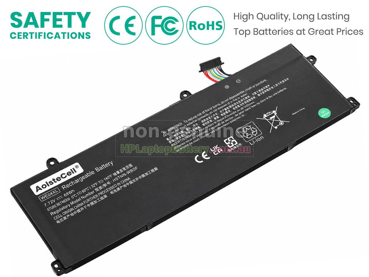 Battery for HP Pavilion Plus 14-EY0035AU laptop