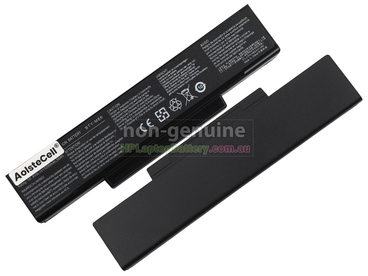 Battery for MSI VR600 laptop