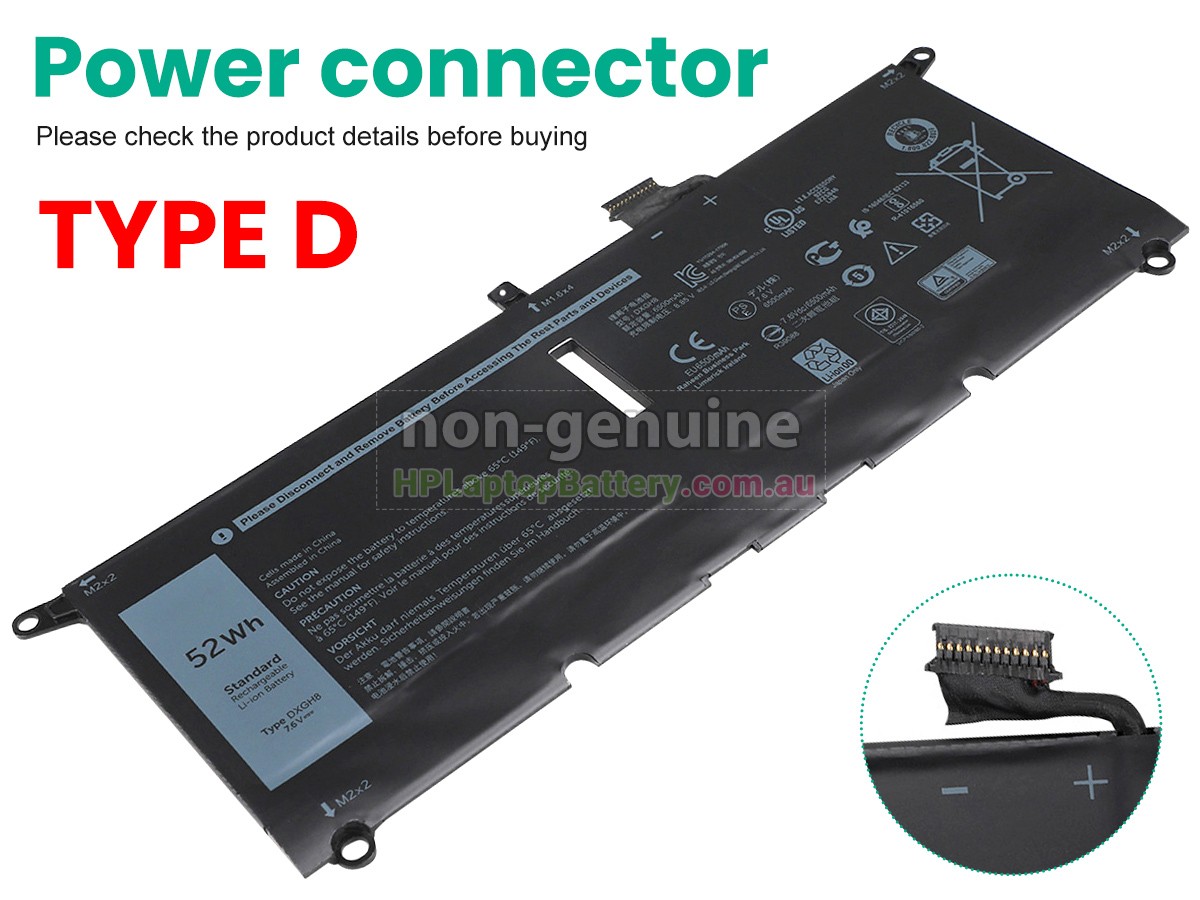 Battery for Dell Inspiron 14 7000 laptop